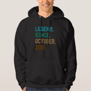 21 jaar oude legering sinds oktober 2001 21ste geb hoodie