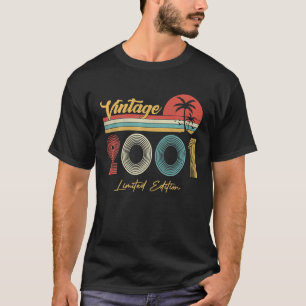 21 Jaar Oude Vintage 2001 Limited Edition 21ste T-shirt