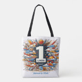 21 jan - One Liners Day Tote Bag (Achterkant)