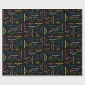 21 januari, cadeaupapier voor cadeautjes (Vlak)