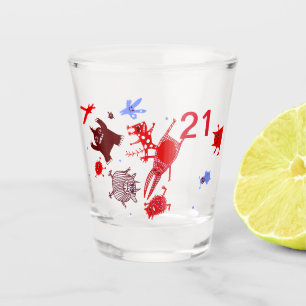 21-jarig glas