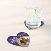 21-jarig jubileumfeest Iolite paarse ring foto Kartonnen Onderzetters (Insitu)