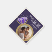 21-jarig jubileumfeest Iolite paarse ring foto Servet (Hoek)