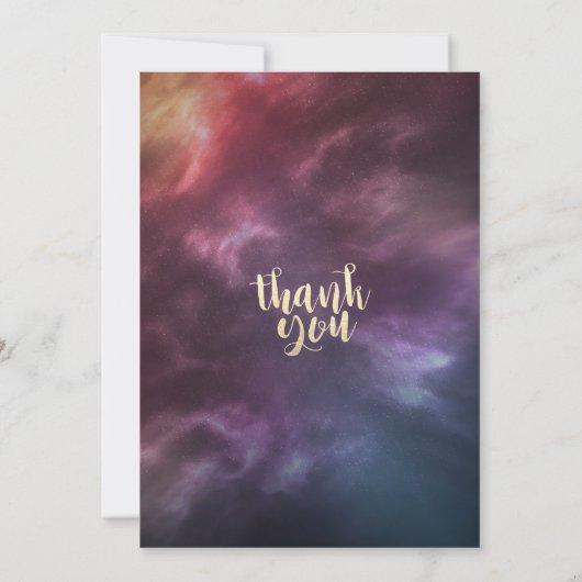 21-jarige galaxy constellaties kaart (Achterkant)