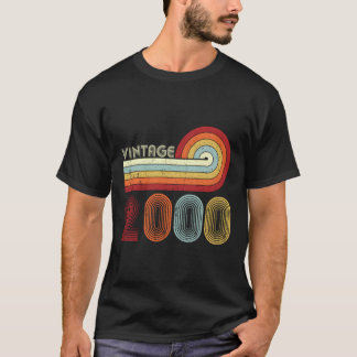 21-jarige Retro Birthday Gift Vintage 2000 21St T-shirt