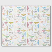 21 juli, cadeaupapier voor cadeautjes (Vlak)