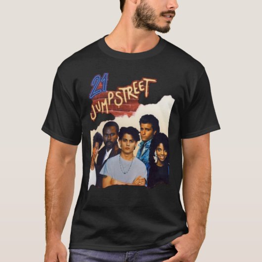 21 Jump Street Cast Essential T-Shirt (Voorkant)