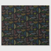 21 juni, cadeaupapier voor cadeautjes (Vlak)