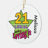 21 Juridisch en liefdadig Keramisch Ornament (Links)