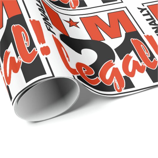 21 & JURIDISCH inpakpapier (Rol Hoek)