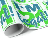 21 & JURIDISCH verpakkingspapier Cadeaupapier (Rol Hoek)