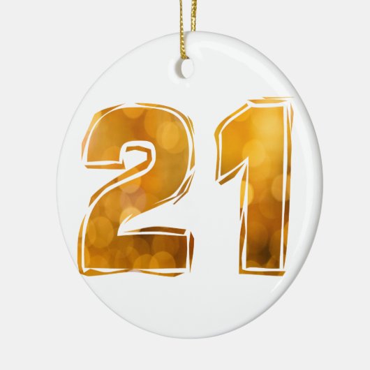 21 KERAMISCH ORNAMENT (Links)