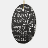 21 KERAMISCH ORNAMENT (Links)