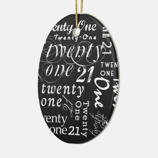 21 KERAMISCH ORNAMENT (Links)