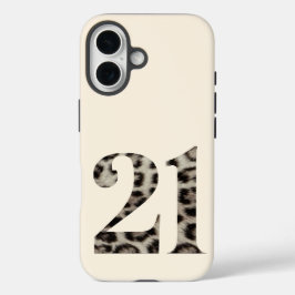 21 kern iPhone 16 hoesje