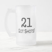 21 Knipschoten Matglas Bierpul (Links)