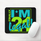 21 & LEGAAL Mousepad Muismat (Met muis)