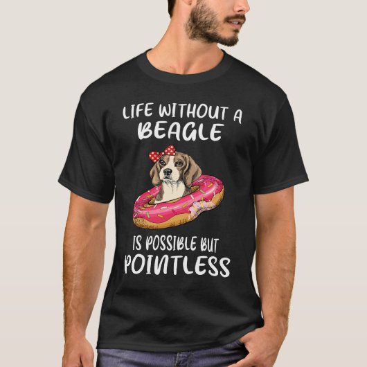 21 Leven zonder een Beagle T-shirt (Voorkant)