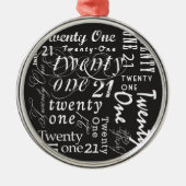 21 METALEN ORNAMENT (Voorkant)