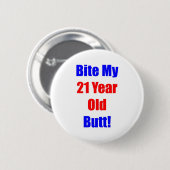 21 Mijn biet Ronde Button 5,7 Cm (Voorkant /achterkant)