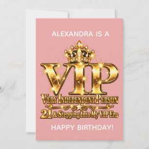 21 & Mijn VIP-tijdperk binnentreden Kaart