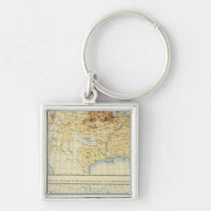 21 Natieven van Scandinavische naties 1890 Sleutelhanger