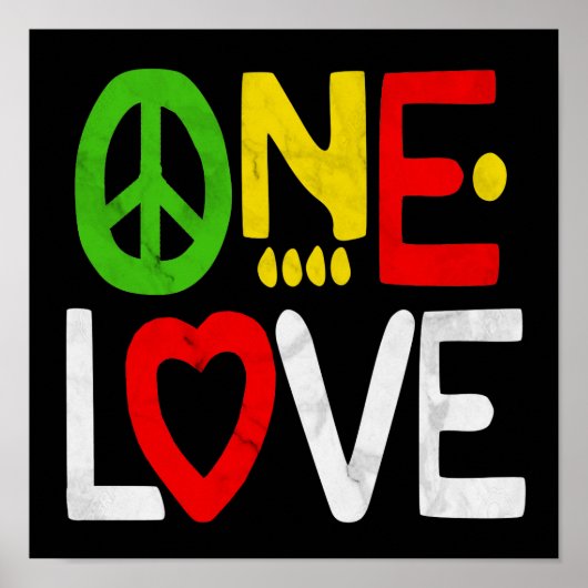 21 One Love Poster (Voorkant)