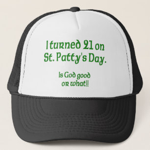 21 op St. Patty's Day Trucker Pet