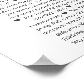 21 redenen waarom we van je houden FOTO poster (Hoek)