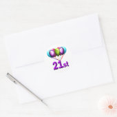 21 RONDE STICKER (Envelop)