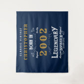 21 september 2002 Naam Legend Blue Gold Retro toev Wandkleed (Voorkant)