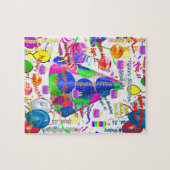 21 september, Birthday Jigzaag Puzzle Legpuzzel (Horizontaal)