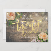 21 Strijd van de Partij van de Dagen Rustic het Li Kaart (Voorkant)