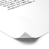 21 Tabel Blauwe Boho Floral Wedding Seating Chart Poster (Hoek)