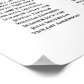 21 Tabel  Herfst Floral Wedding Seating Chart Poster (Hoek)