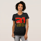 21 Tenslotte T-shirt (Voorkant volledig)
