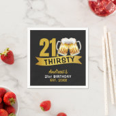 21 & THIRSTY-21ST BIRTHDAY INVITATION SERVET (Insitu)