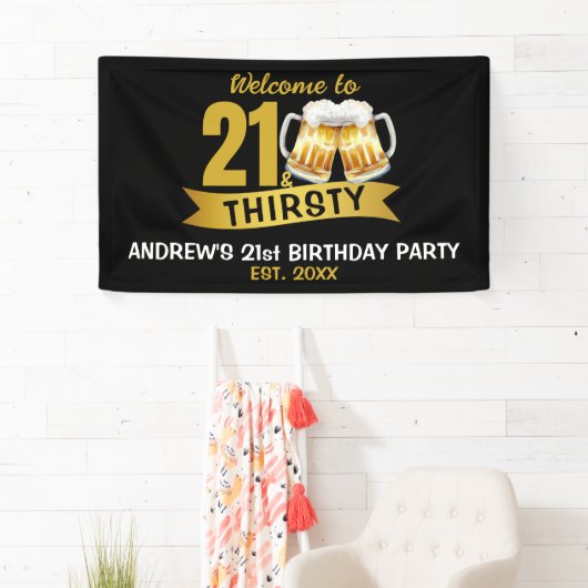 21 & THIRSTY-21ST BIRTHDAY  SPANDOEK (Insitu)