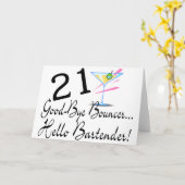 21 vaarwel de Barman van het Hallo van de Kaart (Gele Bloem)