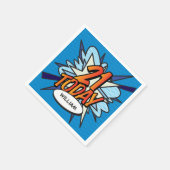 21 Vandaag Leuk Retro Stripboek Servet (Hoek)