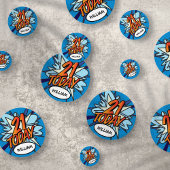 21 VANDAAG Verjaardag Leuk Retro Stripboek Confetti