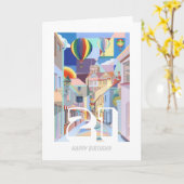 21. Verjaardag Kaart voor een bijzonder persoon (Gele Bloem)