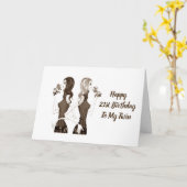 **21** VERJAARDAGSWENSEN AAN MIJN **TWEELINGZUS** KAART (Gele Bloem)