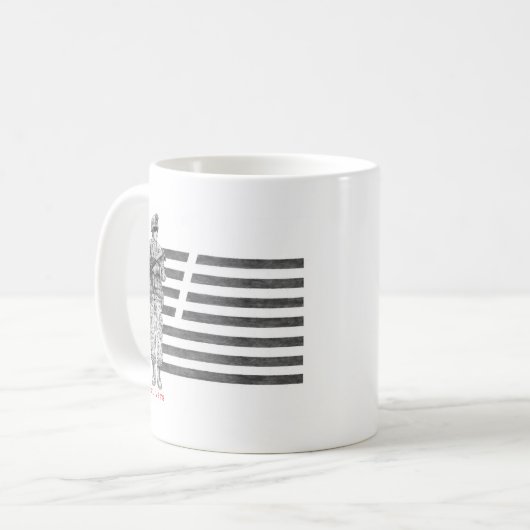 21 Vets Koffie Mok (Voorkant links)