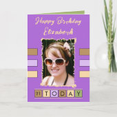 21 voeg vandaag de foto's toe met de naam paarse v kaart (Voorkant)