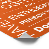 21 Voorstellen voor succes - Klagen Poster (Hoek)