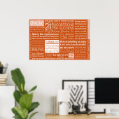 21 Voorstellen voor succes - Klagen Poster (Thuiskantoor)