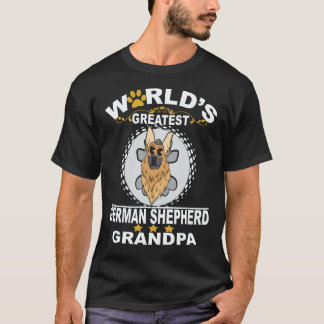 21 Werelds Grootste Duitse Herders Opa Duitse T-shirt