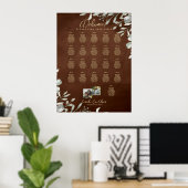 21 zitplaatsen tafelindeling foto verwelkoming nam poster (Thuiskantoor)