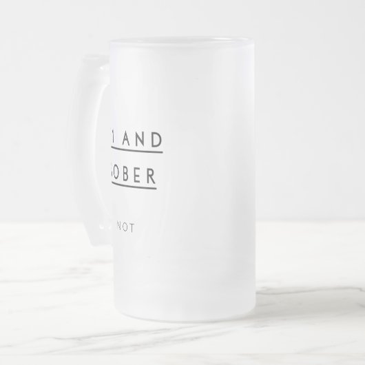 21e Birthday Beer Mok (Voorkant links)